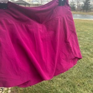Athleta Magenta Athletic Skirt size medium